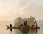 Fur Traders Descending the Missouri (mk13) George Caleb Bingham